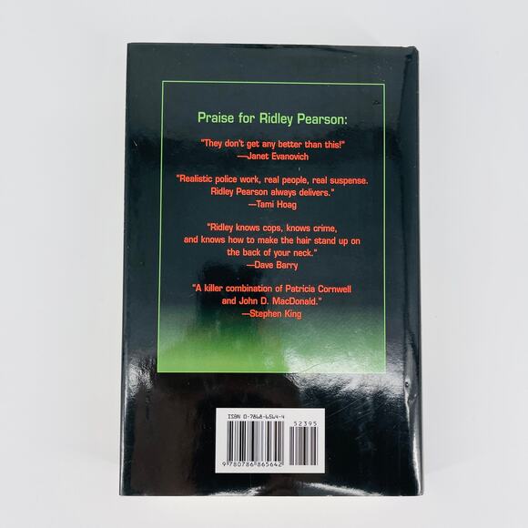 Parallel Lies, a hardcover novel / book by Ridley Pearson - Good Used Condition - Picture 7 of 12